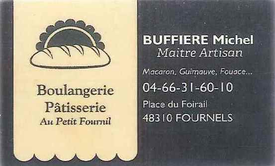 BOULANGERIE-PÂTISSERIE BUFFIERE