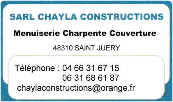 SARL CHAYLA CONSTRUCTIONS